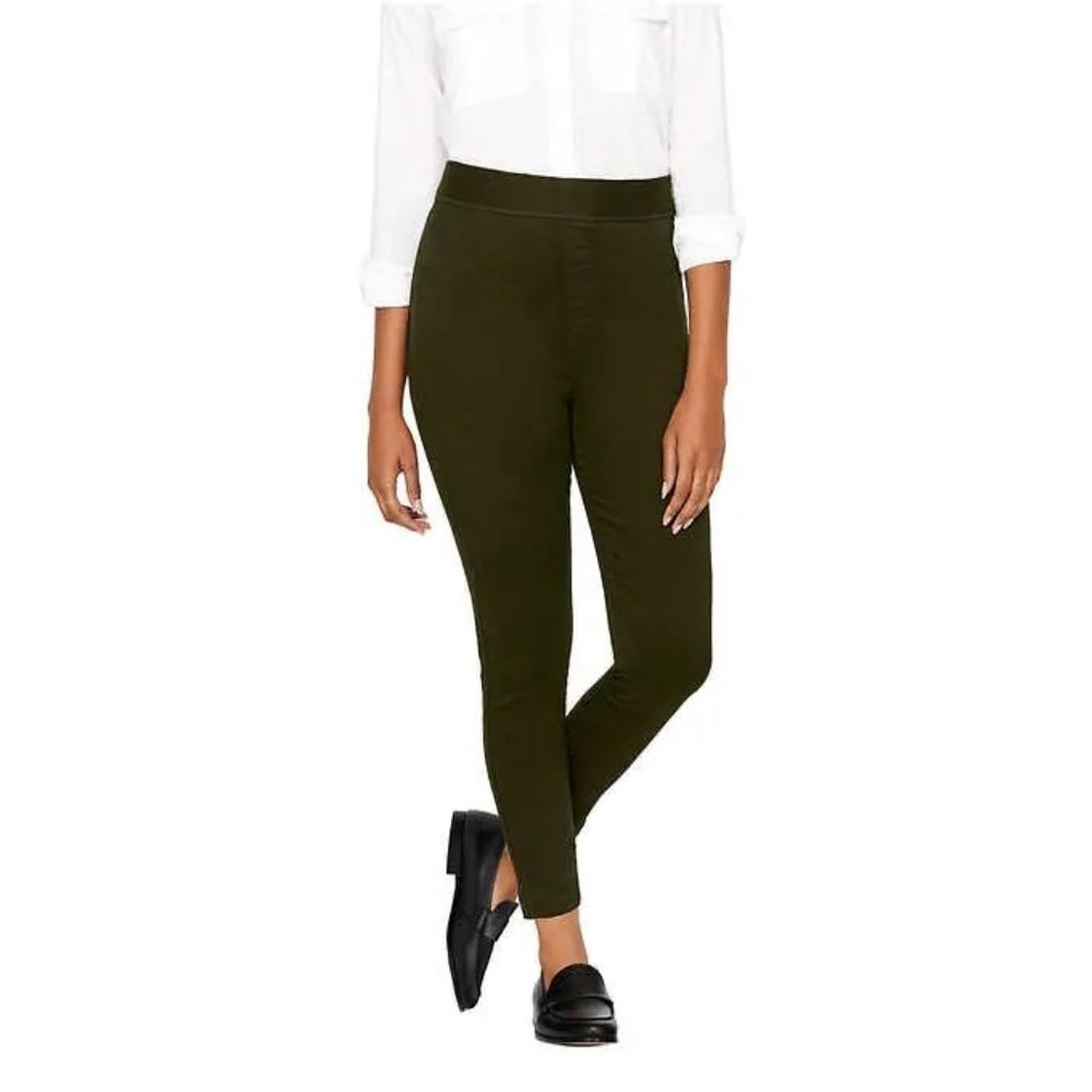 BUFFALO Ladies’ Pull-On Tencel Blend Pant Jeans in Army - NWT